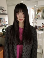 メゾンクペウ 梅田(Maison cope’u)&nbsp;姫カット　重ためロング