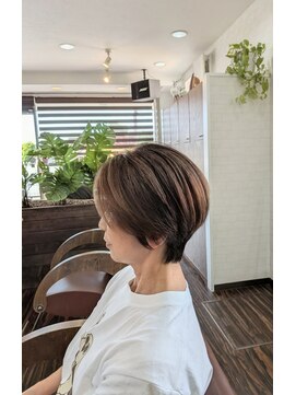 ヘアークリエイト マァーノ(Hair create mano) 白髪ぼかし