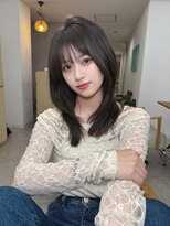 クイ(quii) ★韓国ヘア結べるレイヤーカット/グレージュ