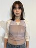 酸性ストレート リタッチ+ 毛先 内部補修TR