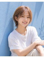 フレイムス ヘアアンドリラックス 大宮東口店(Frames)&nbsp;ショートボブ髪型20代30代40代50代前髪あり前髪なし面長丸顔大宮