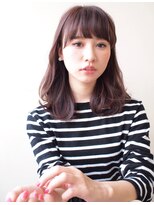 アフロート ギンザ(AFLOAT GINZA)&nbsp;鎖骨下ワンカール×ミディアムヘア