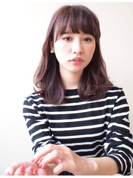 アフロート ギンザ(AFLOAT GINZA) 鎖骨下ワンカール×ミディアムヘア