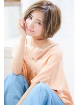 ネオリーブクレア 綱島店(Neolive Krea)&nbsp;大人可愛い☆似合わせカットで前下がりショートボブ