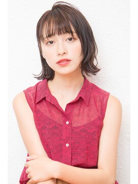 モニカ 西宮北口(Monica) 大人かわいい伸ばしかけグレージュナチュラルボブ