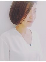 マッシュ チャヤマチ(MASHU chayamachi)&nbsp;コテ巻きいらずな大人ボブ