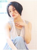 雰囲気のあるショートボブ【juurii 菊地真理恵】