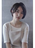 ナチュラル大人ショート