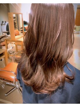 シザーズ(scissors) pink beige color