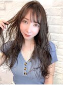 透明感アッシュカラー
