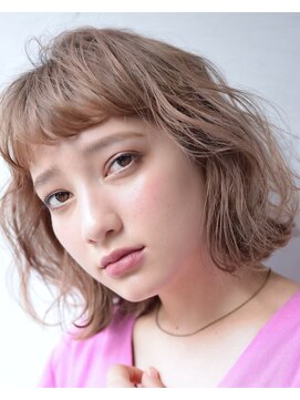 ロロ(ro-ro) 【恵比寿ro-ro】ハイトーン×ウェーブボブ