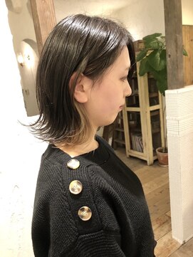 リパブリック(Republic) ミルクティー系インナーカラー