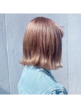 ジュエ ヘアー デザイン(Jue hair design) ラベンダーミルクティーベージュカラー