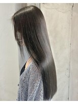 アリー 原宿 表参道(ALLY)&nbsp;[ALLY松村]ブリーチなし☆オリーブグレー