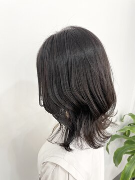 ルヴェルヘアー(Revel hair) 韓国巻き×ダークグレージュ