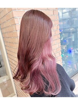 サロンドミルク 原宿(salon de MiLK) インナーピンクラベンダー