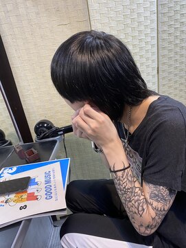 モイ(moy) メンズマッシュウルフカット