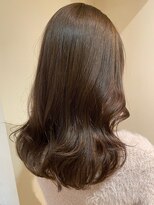 ロンド フィーユ(Lond fille)&nbsp;Chika 簡単くびれヘア×ワンホン×ショコラベージュ