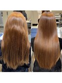 髪質改善酸性ストレート×大人の艶髪ヘルシースタイル