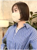 ボブ×ヌードベージュ