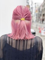 ディア(.eer) 【ディア南船場心斎橋】ケアブリーチダブルカラーデザインピンク