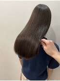 髪質改善美髪矯正×艶髪ロングショコラカラー♪