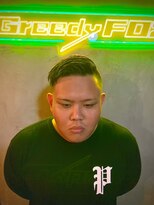 グリーディーフォックス 三軒茶屋(GreedyFOX)&nbsp;波巻き/マッシュパーマ/ウルフ/ハイライト<理容室>三軒茶屋