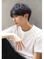 ロゼ 石橋(Rose)&nbsp;【ROSE】波巻き＿マッシュ＿黒髪＿ミディアム