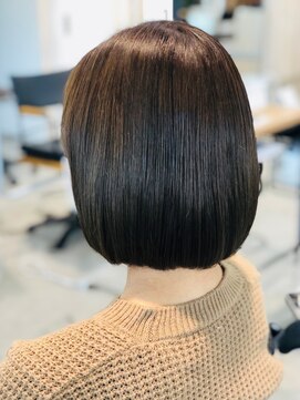 グランデュール 東静岡池田店(GRANDEUR) 大人マッシュショート丸みショート黒髪ショートベリーショート