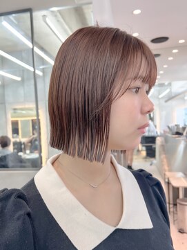 ロンドシエル 横浜(Lond ciel) ラインを綺麗に出したタッセルボブ【横浜】韓国ボブ
