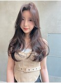 【ROJITHA原宿表参道】ナチュラルブラウン×顔周りレイヤー