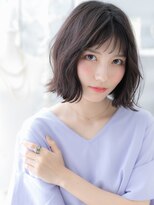 モッズヘア 越谷(mod's hair) アースカラー大人可愛い切りっぱなし小顔ボブc5越谷20代30代40代