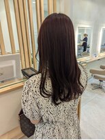 ヘアーアンドメイク エクリ 不動前店(Hair&Make equri) 秋におすすめチェリーレッドカラー