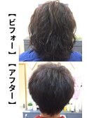 くせ毛ショート