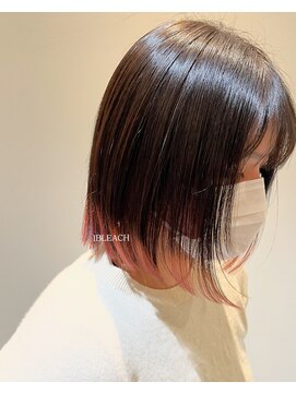 ビーアンドイー(B&E) エンドカラー×ラベンダーピンク