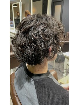 ナイン(N INE.) メンズゆるふわボブパーマ