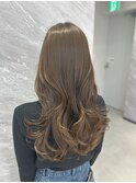 ヘーゼルベージュ/ブリーチなし【小山田繭】20代30代40代