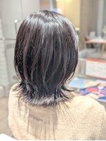 オーガニック リブ 川越(organic+live)&nbsp;20代30代かわいい切りっぱなし外ハネボブ