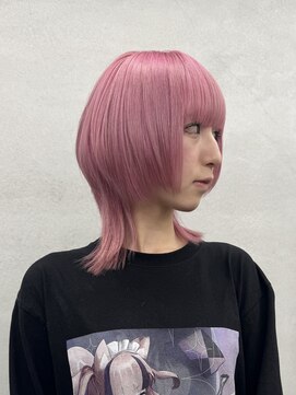 ラモード(LAMODE) ペールピンク×中性ウルフ