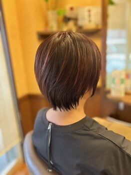 ヘアサロン コマチ(hair salon comachi)の写真/「なんとなく良くしてほしい」を理想のスタイルにする技術と提案力＊髪質や骨格を考えたカットで再現性◎