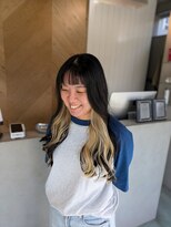 エイト 沖縄豊崎店(EIGHT toyosaki) 【EIGHT 豊崎】お客様スタイル…デザインブリーチ×インナー…