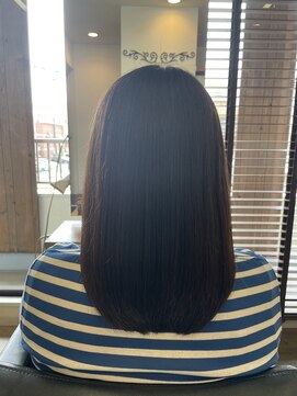 アミーベル クレール(AMI a BELLE Clair) 髪質改善 カラーエステでサラツヤ髪へ