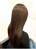 似合わせカット◆切りっぱなしボブ×透明感カラー
