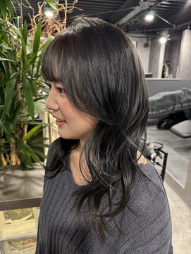 インク(ink) オリーブアッシュカラー