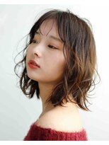 エデンバイクート(eden by ku-to)&nbsp;ミディアムボブパーマ(小山市/小山市美容室/小山駅)