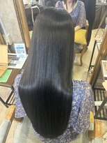 アンフィシュピトロワ(AnFye spi tlow) 【髪質改善】で艶髪に変身【縮毛矯正】【髪質改善】【縮毛矯正】