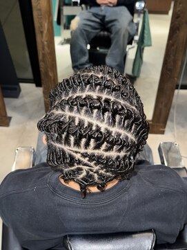 カーウォッシュバーバー(CARWASH BARBER) デザインバレルツイスト