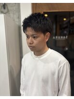 サクラ 岐阜(SAKURA) アップバングショート/岐阜メンズカット/岐阜美容室