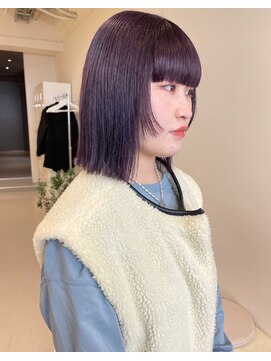 アーバン(URBAN.) 【ブリーチ有◎バイオレットカラー】KANAKO