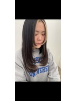 ジェノ(jjeno)&nbsp;セミロングレイヤーカット＊